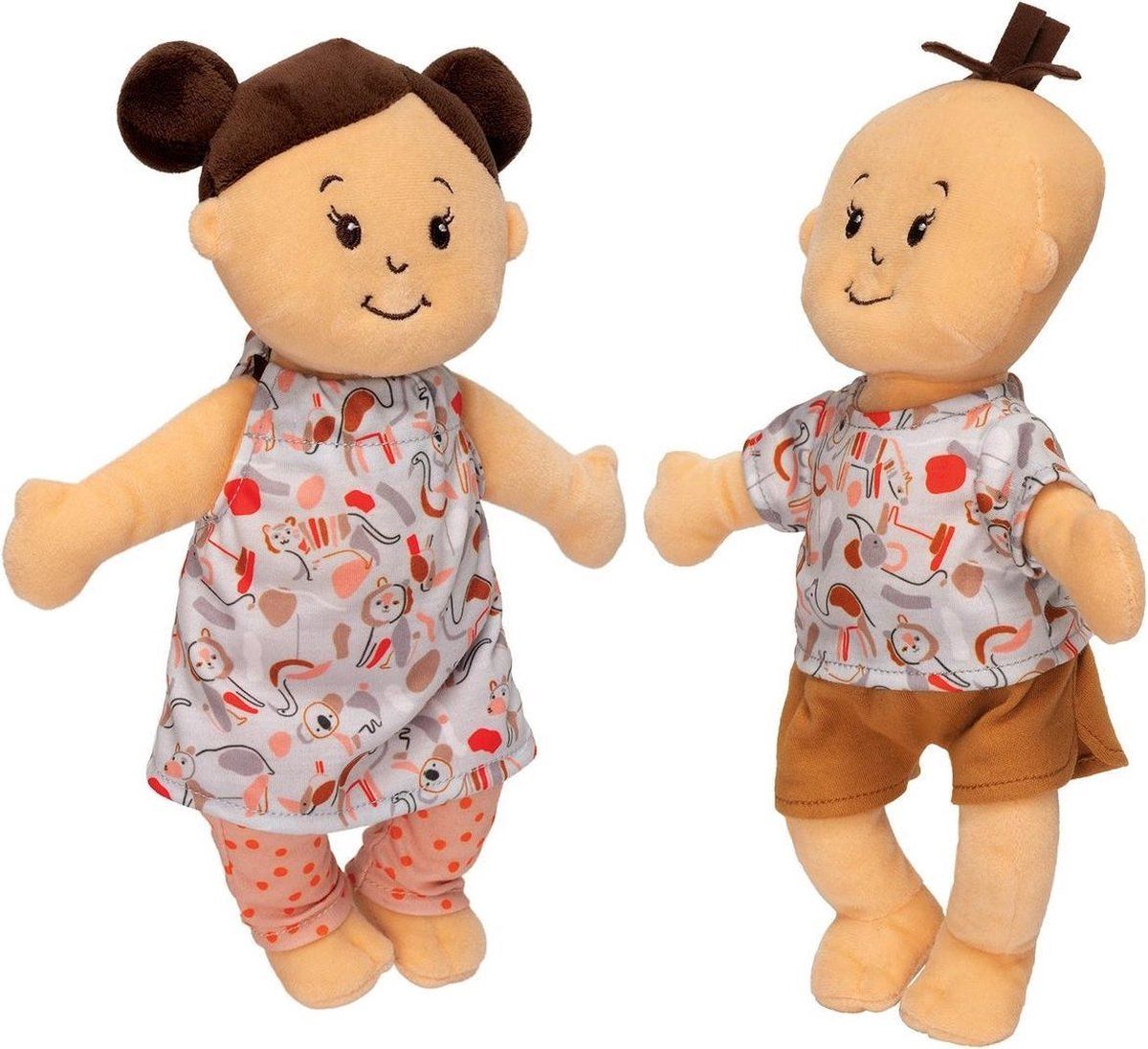 Manhattan Toy Babypoppen Stella Twins - Multicolor - 2021