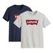 LEVI'S ® Shirt donkerblauw / grijs / rood / wit