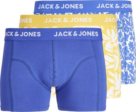 JACK & JONES ADDITIONALS JACMARBELLA TRUNKS 3 PACK - Men's Boxershorts - Size XL
