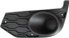 Modecar - Grille de pare-chocs avant - Gauche - Sans ouverture antibrouillard - Noir