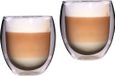Feelino Rondo XXL dubbelwandige thermo-theeglazen/koffieglazen, 2 x 400 ml