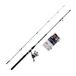 Shakespeare SALT Estuary Enforcer Combo Set, Hengel en haspel Combo, Spinning Combo, Hard Case Tackle Box, Kunstaas en End Tackle, Zee - Inshore/Nearshore Vissen, Blauw & Wit, 2.40m | 20-60g