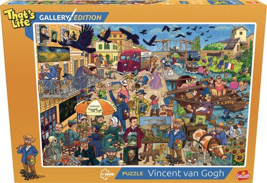 Goliath That's Life Gallery Edition: Vincent Van Gogh '23 - 1000 Piece Puzzle