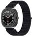 Wigento Samsung Galaxy Watch Ultra 47mm: Elastische sportband met klittenbandsluiting, gemaakt van nylon (model M1)