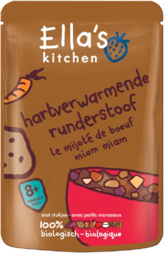 Ella's Kitchen Hartverwarmende Runderstoof 8+ m 190 gr