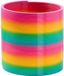 Regenboogspiraal jouet pour enfants - plastique haute résistance - 10 x 10 cm