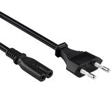Allteq Euro naar C7 apparaatsnoer - 15 meter - Zwart