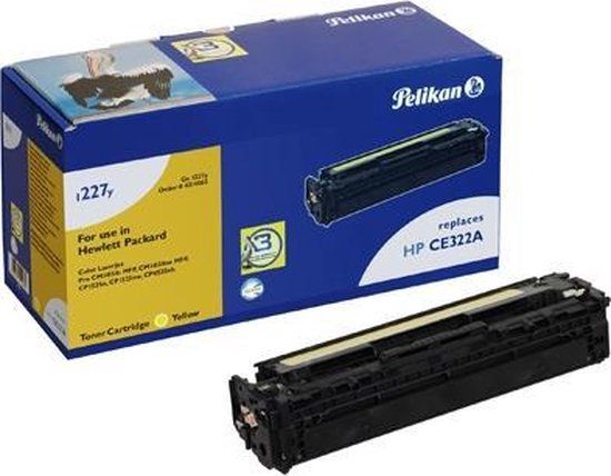 Pelikan 1227y tonercartridge Geel