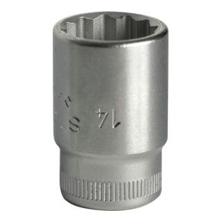 Stahlwille 12-kant dopsleutelbit - 3/8 inch - 14 mm - 1 stuk