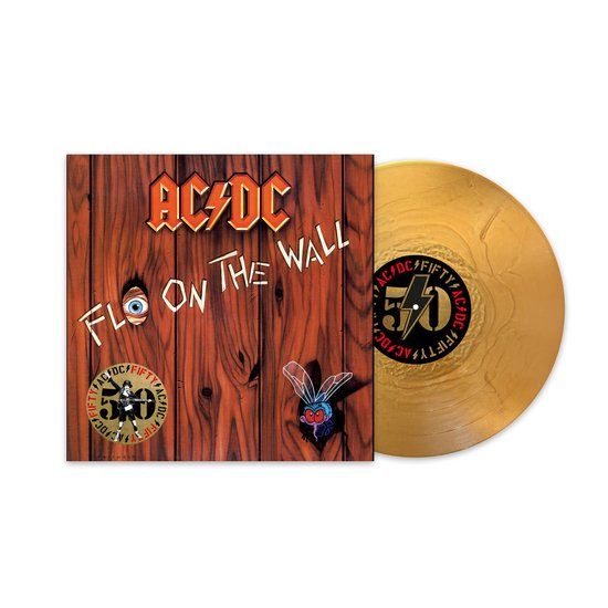 Fly AC/DC - Fly On The Wall (50th Anniversary Gold Color Vinyl)