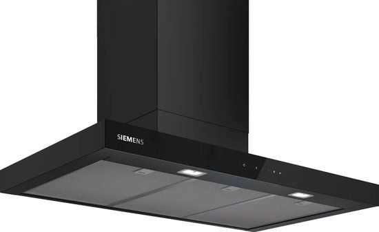 Siemens LC95BCC60 Wanddampkap Zwart 699 m³/uur