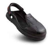Gaston Mille - Paire de coques sur chaussures de Securite Millenium Full Protect - Ideal Visiteurs, Cuir - Noir - Taille S: 35/39