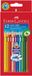 Faber-Castell Kleurpotloden set Colour Grip, 12 kleurpotloden, assorti