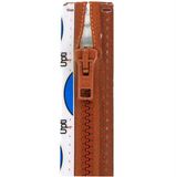 Opti Prym Ritssluiting Kunststof 6mm grof Deelbaar Rood Bruin #987 35 cm
