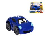 Chicco Turbo Touch raceauto, speelgoedauto voor kinderen, met realistische geluiden, vibrerend effect, tot 8 meter bereik, sportwagen, kleur blauw, kinderauto's, 2 jaar +