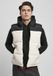 Urban Classics Block Gewatteerd jack - Zwart/Beige - 2XL