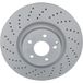 ATE Lot De 2 Disques De Frein 24.0136-0102.1 Mercedes-benz 221 421 18 12