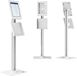 Maclean - support tablette avec verrouillage, 10,9"-11" - blanc