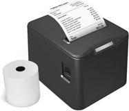 Imprimante thermique 80 mm - Connexion USB et LAN, Haute Vitesse avec Coupe-papier automatique