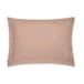 Bianca Plain Dyed Cotton Percal Rose Tan 200TC Oxford Pillowcase 50 x 80 cm