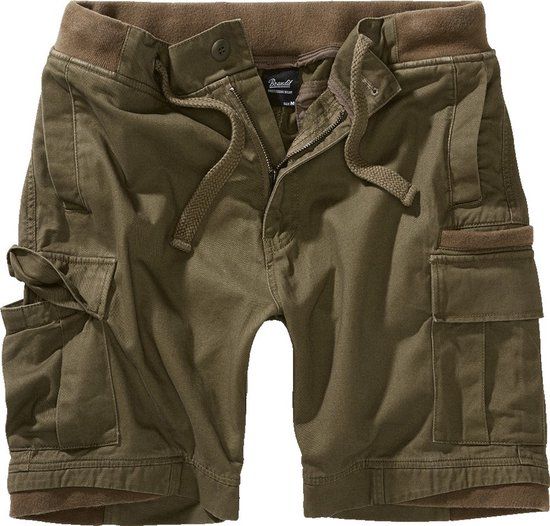 Brandit Packham Vintage Heren Shorts - olijf - XL
