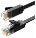 Ugreen 8m plat netwerkkabel, LAN-kabel, internetkabel, Ethernet-patchkabel, Cat 6, RJ45, UTP, 1000Mbp, zwart
