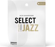 D'Addario ORSF03ASX2M Organic Select Jazz Filed Altsaxofoonrieten, Sterkte 2 Medium, Individueel Verzegeld, 3-Pack