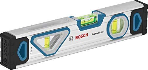 Bosch waterpas 25 cm met magneetsysteem (rondom afleesbaar, aluminium behuizing, robuuste eindkappen)