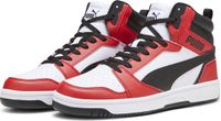 PUMA Rebound v6 Unisex Sneakers - PUMA White-PUMA Black-For All Time Red
