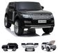 ES-TOYS Land Rover Elektrische auto "Land Rover Range Rover" - met licentie - 2x 12V7AH accu, 4 motoren - 2.4GHz afstandsbediening, MP3-speler, lederen zitting + EVA-materiaal - zwart