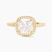 Or Jaune Adrienne Oxydes De Zirconium Bague