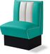 Bel Air Dinerbank HW-70 Banquette Turquoise