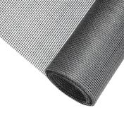 Moustiquaire - 250 x 125 cm - Coupe sur mesure - Fibre de verre - Résistant aux UV - Gris