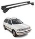 Kia Pride Break 1991-2000 Aluminium Noir Porte-bagages de toit