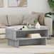 Maisons du Monde Maison Exclusive Salontafel Sonoma-grijs, 80 x 46 x 35 cm, houtvezelplaat