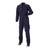 J.A.K. 91040503 Serie 9104 Werkoverall, 65% polyester/35% katoen, marineblauw, maat L
