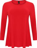 YOEK T-shirt Femme manches longues rouge