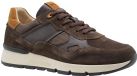 Nero Giardini - Lage Sneakers - Suède - Bruin - Heren - Maat 43
