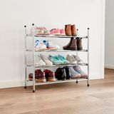 Merkloos LOVE IT STORE IT Uitschuifbaar Metalen Schoenenrek
