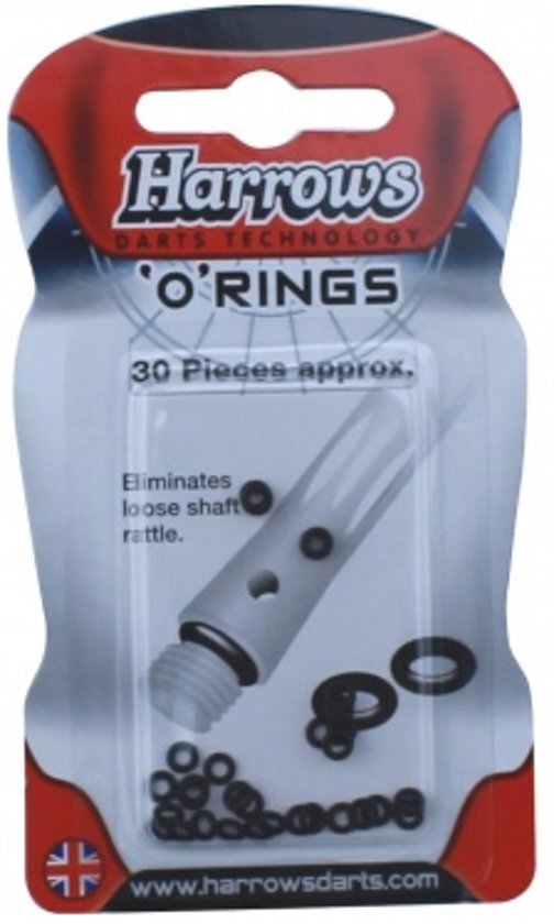 Harrows Darts O-rings Per 30 Stuks