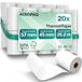 ACROPAQ - 20 x Pinrollen 57x45 mm - 26 meter - Thermisch papier BPA-vrij - Kassarollen voor betaalterminal