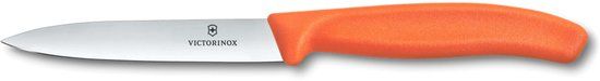Victorinox Swiss Classic couteau à éplucher 10 cm - lame lisse - orange