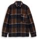 Tom Tailor Teddy overshirt met ruitjespatroon - Maat M - brown navy check