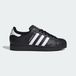 Adidas Superstar II Sneakers Heren Zwart/Wit Leer Maat 42