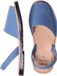 Toni Pons Denim sandalen voor heren met leren binnenzool | GRAU-TX