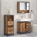 Prolenta Maison Exclusive - Ensemble de meubles de salle de bain, 3 pièces, bois de récupération, 65 x 33 x 60 cm
