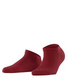 FALKE Active Breeze kort eenkleurig lyocell sneakersokken enkelsokken dames rood - maat 39-42