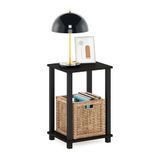 Furinno Simplistische bijzettafel, 2-laags kleine bijzettafel met open