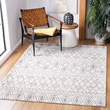 Safavieh Bohemian Woven Indoor Rug Tulum, in White, 165 X 231 cm