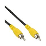InLine 89937L composiet videokabels 5 m RCA Zwart